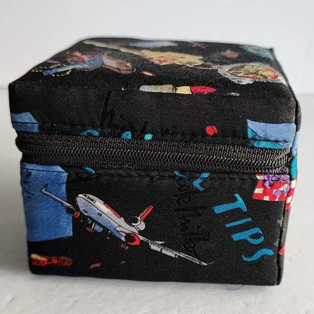 Nicole Miller Silk Watch Box